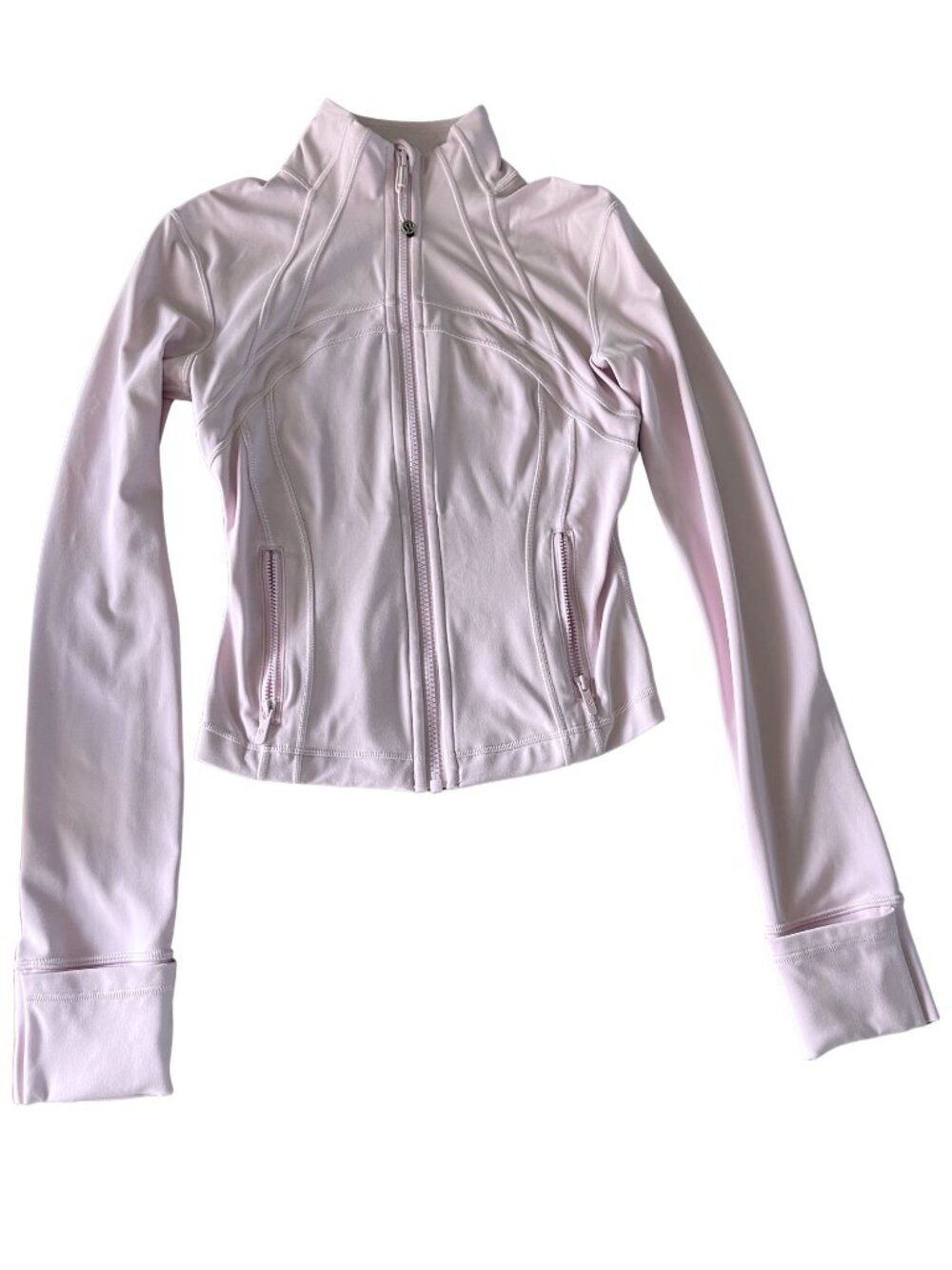 Lululemon Cropped Define Jacket, Light Pink, Size 2
